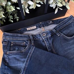 Ag Adriano Goldschmied ‘The Stevie Ankle Petite’ Blue Denim Size 31P